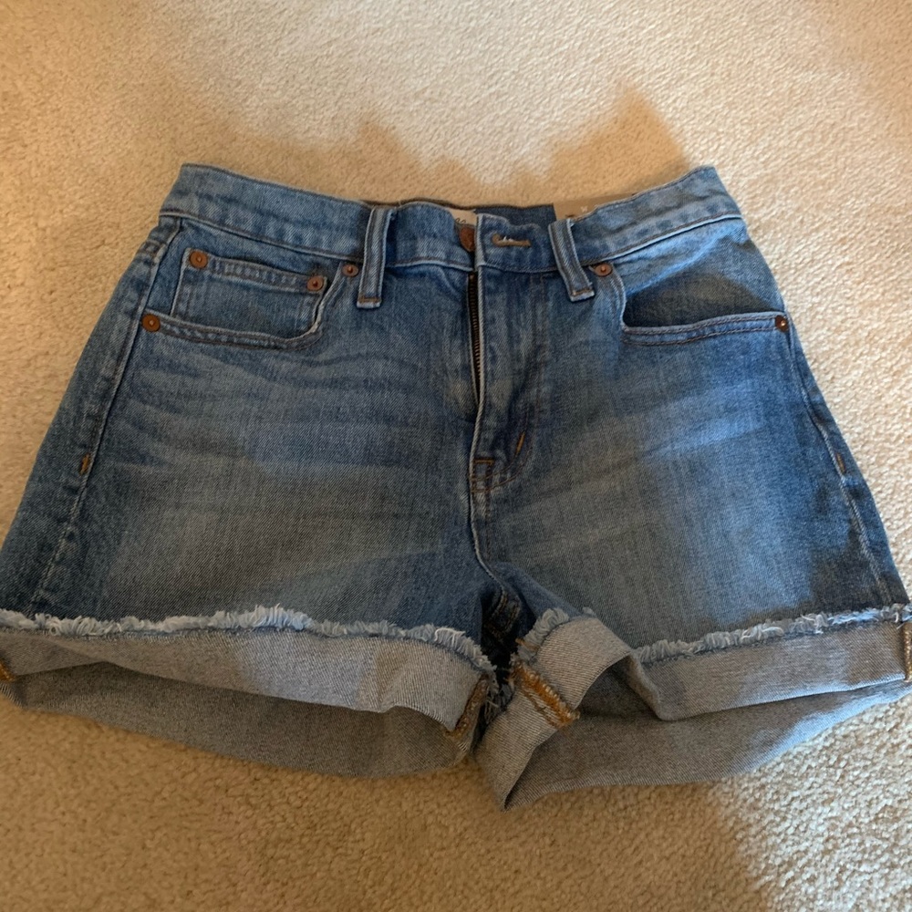 Madewell High Rise Denim Shorts